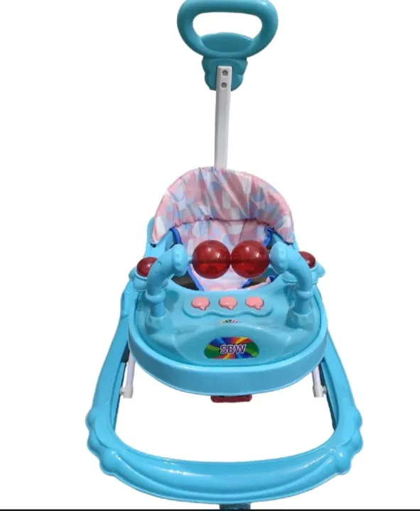Musical Baby Ball Walker - Blue