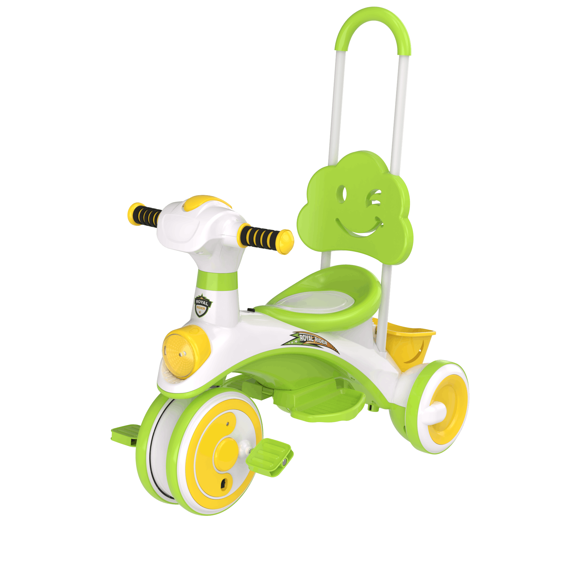 Baby-Tricycle-Royal Rider Smile- Green