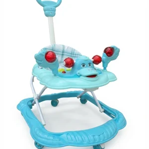 Baby Duck Musical Walker with Parent Handle-Blue