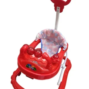 Musical Baby Ball Walker - Red
